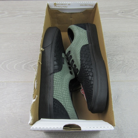 Vans X Harry Potter Slytherin Era Green Snake Skin - Picture 7 of 8